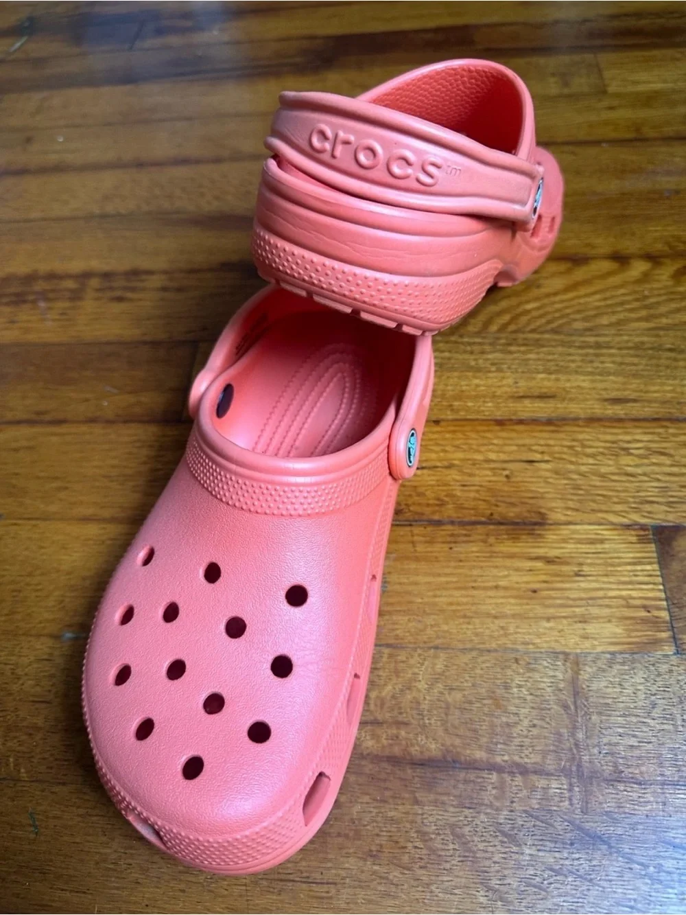 Crocs Classic Clogs Adult Unisex M6/W8 Tangerine Orange Slip-ons Shoes